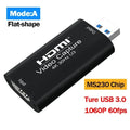 4K HDMI Video Capture Card MS2130 Real USB 3.0 1080P 60FPS Game Screen Record Capture Device for Streaming Video Conference Live