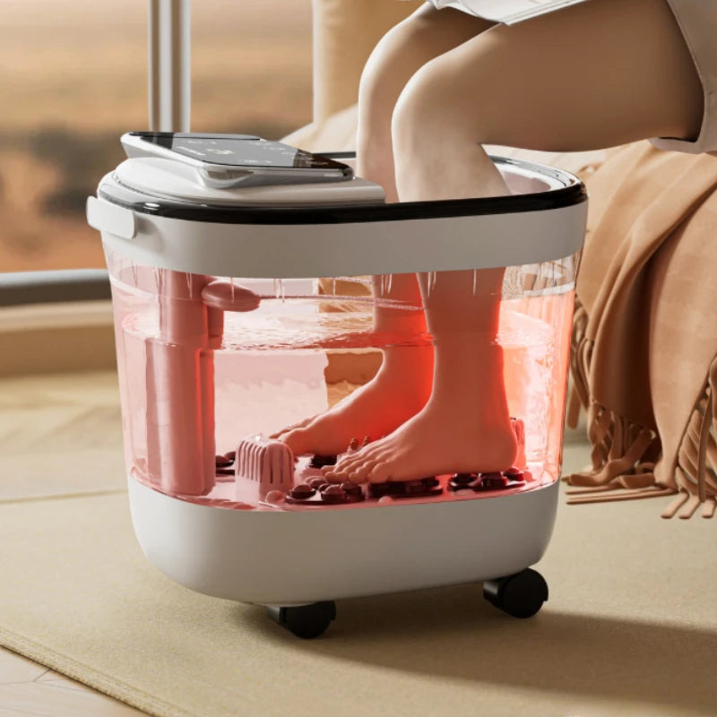 Aerobic Water Circulation Constant Temperature Heated Foot Bath Sterilization Fumigation Automatic Bath Electric Footbath Machin