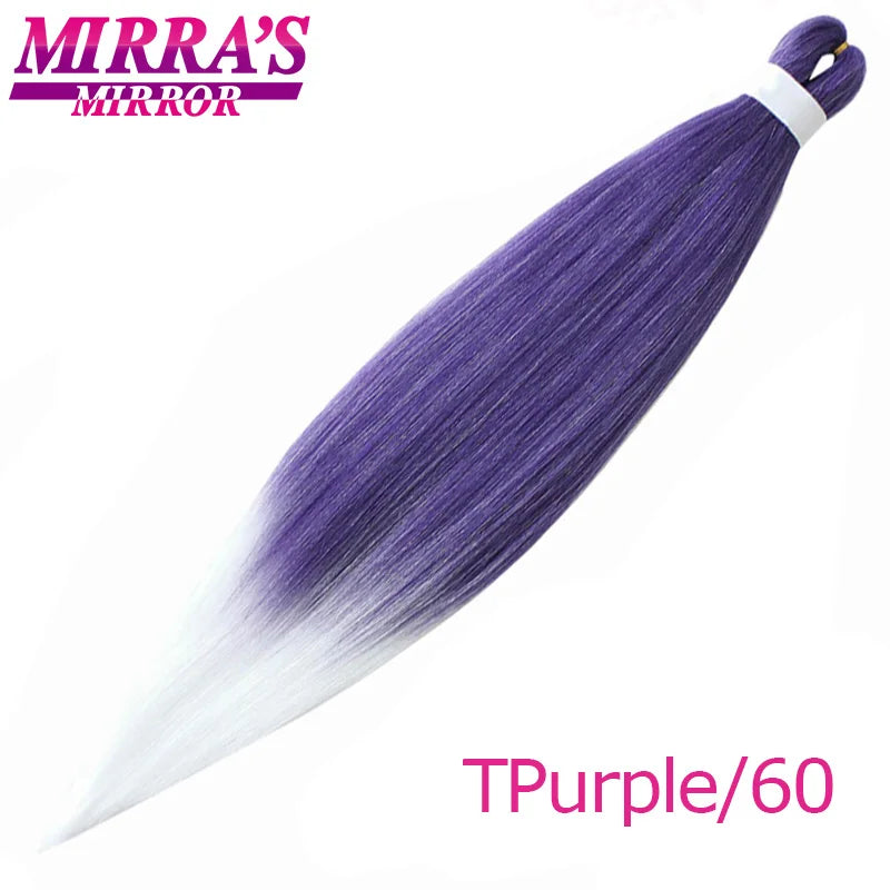 Synthetic Braiding Hair Brown Ombre Hair Extensions Professional Braid Hair for Crochet Twist Braids Soft Yaki Texture