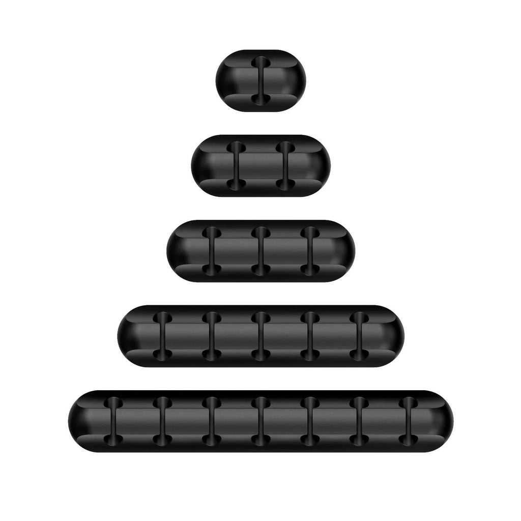 Cable Holder Clips Cable Management Cord Organizer Clips Silicone for USB Charging Cable Mouse Cable Wire PC Office Home Car