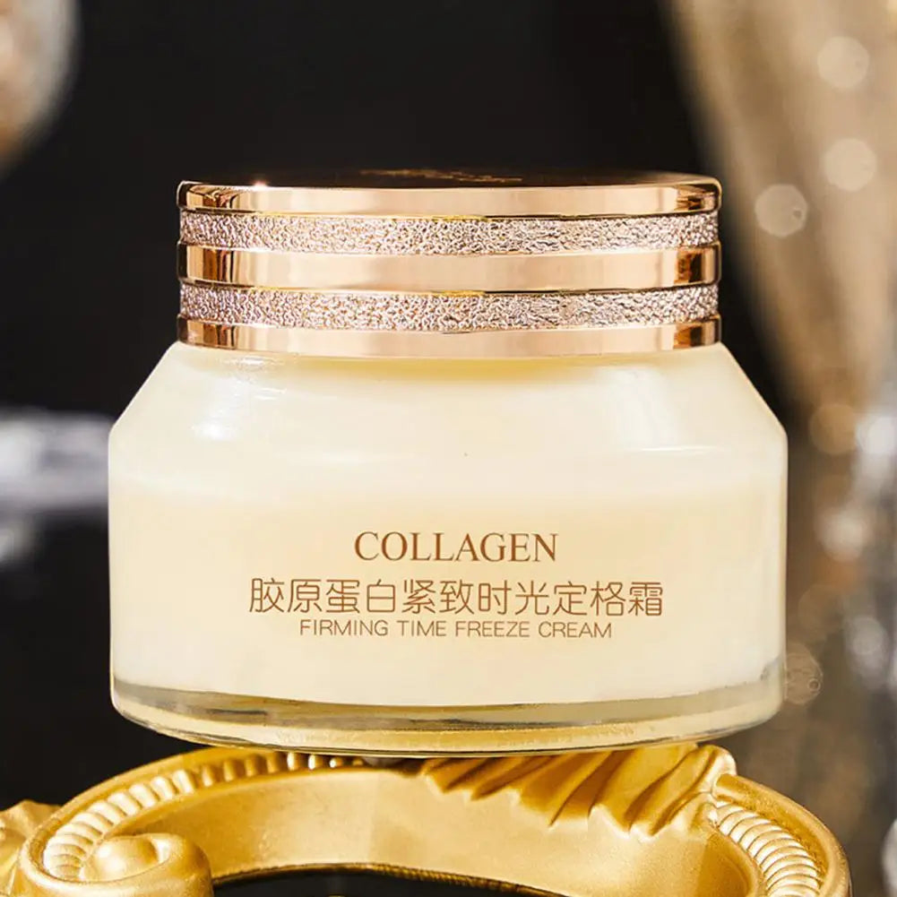 Collagen Face Cream 50G Lifting Firming Cream Moisturizing, Illuminating,Reduces Wrinkles & Fine Lines Brighten Skin Products