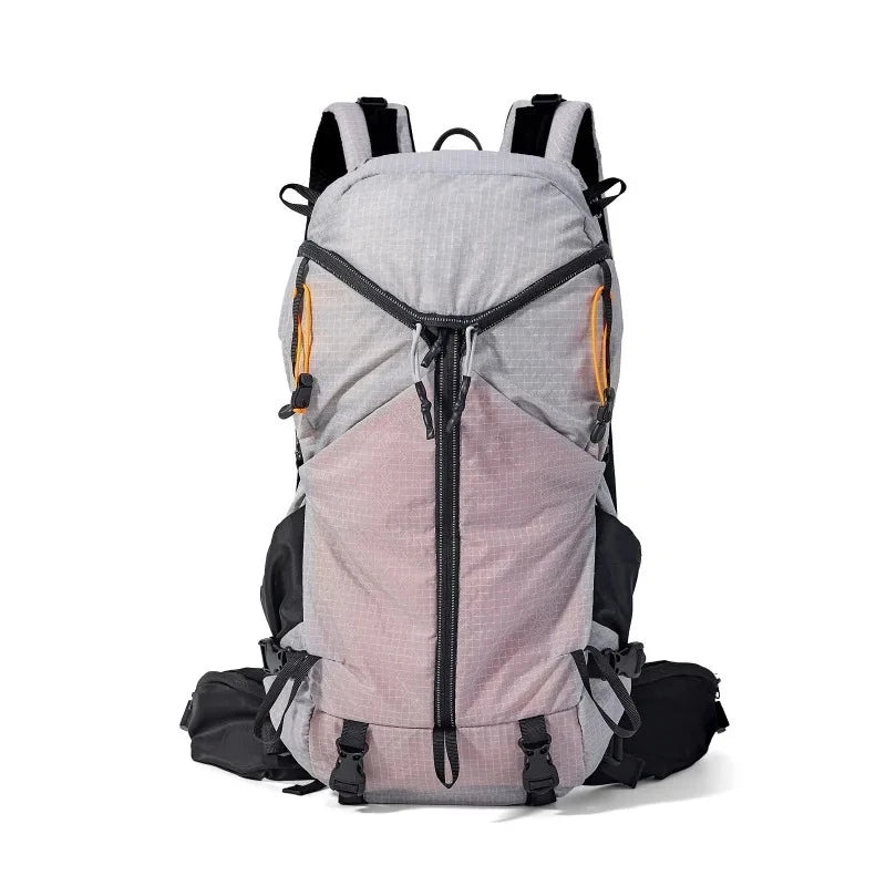 Lightweight Large Capacity Backpack Zipper Closure Fashion Waterproof Bag for Outdoor Travel Hiking Mountaineering Climbing