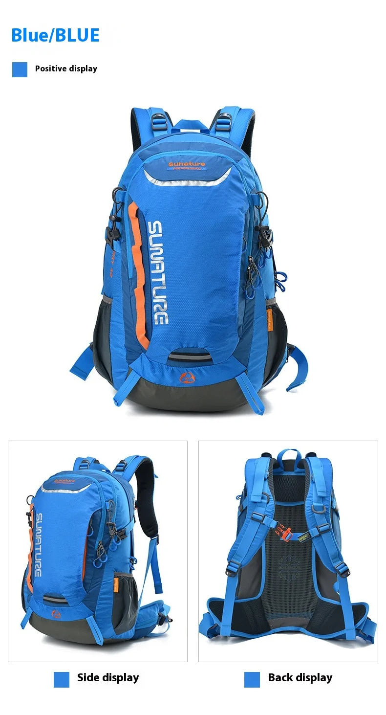 Travel Hiking Backpack 40L Trekking Bag Men Women Durable Outdoor Sports Daypack for Climbing Mountaineering Fishing Bicycle