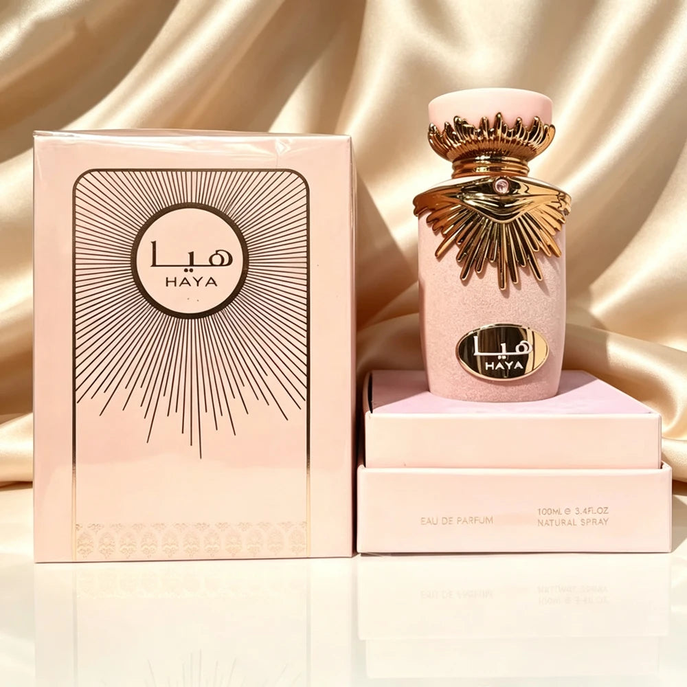 Perfume Man Woman High Quality HAYA  Arabes Eau De Parfum Long Lasting Unisex Smell Pheromone Transmission Dateable Women