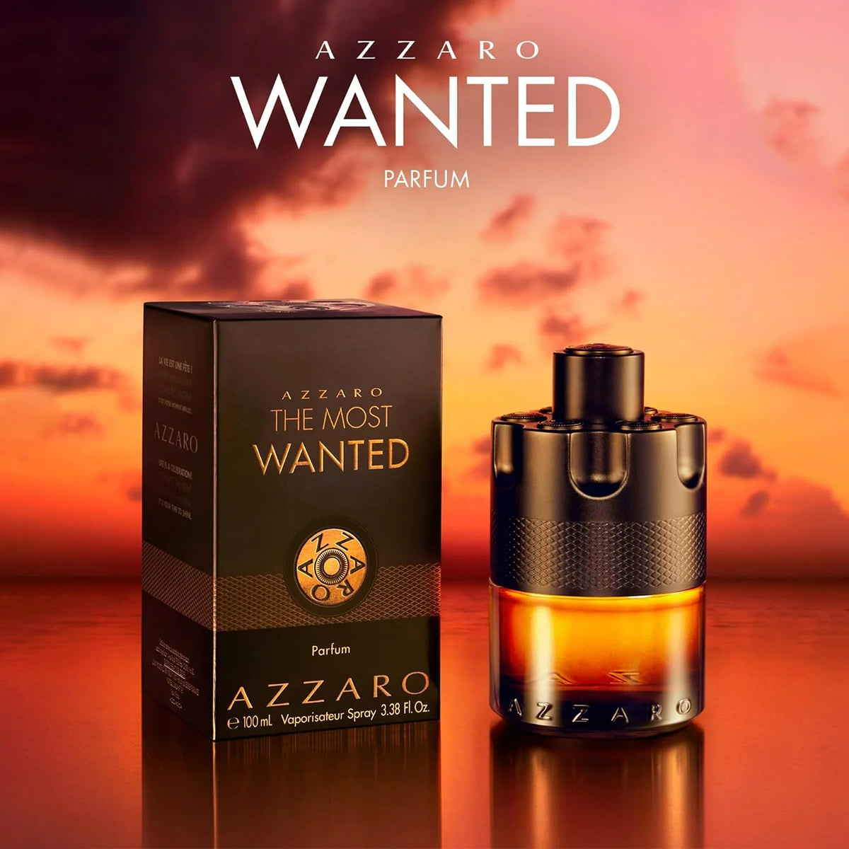 Azzaro The Most Wanted Parfum - Spicy Woody Cologne for Men Fragrance with Ginger, Woody Notes & Bourbon Vanilla - Long Lasting - Enhancing Mens Scent Perfect for Fall and Winter