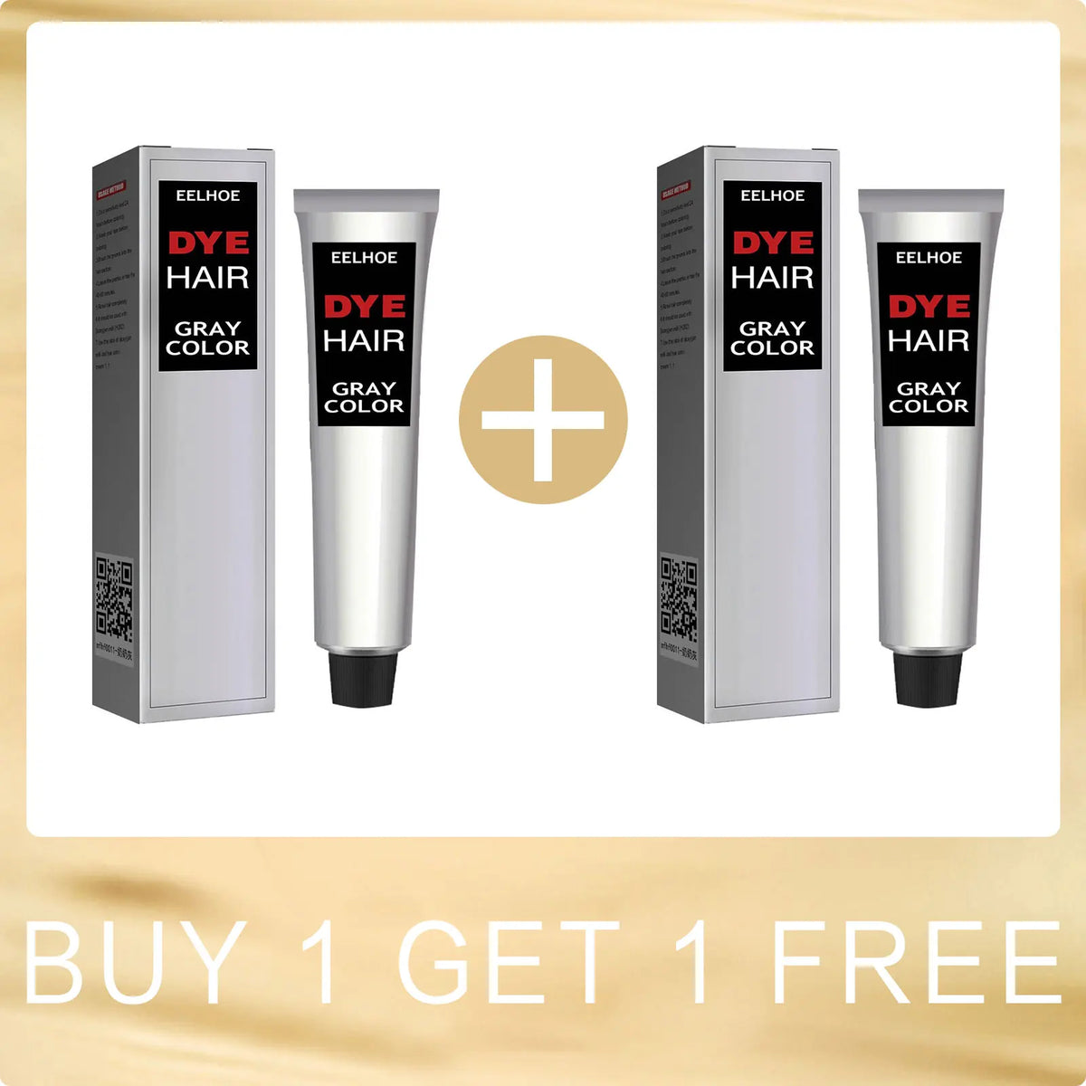 Silver Gray Hair Dye Punk Style Unisex Smoky Long Lasting Coloring Hair Care and Styling Natural Gray Hair Dye Color Cream 100ml