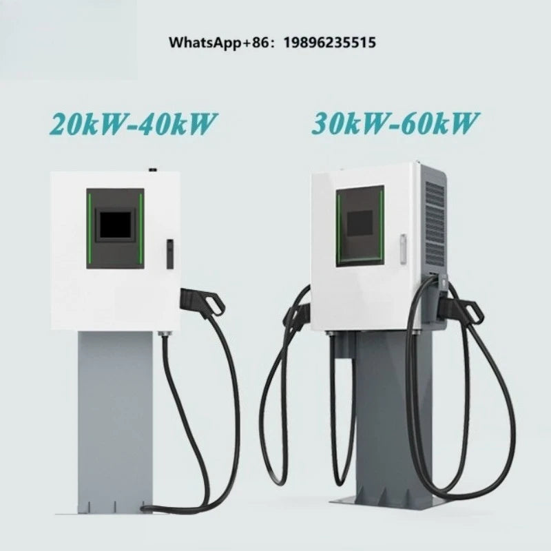 20kW 30kW 40kW 60kW DC Rapid EV Charging Station CE OCPP1.6J CCS CHADEMO GBT EV Charging Station for Electric Car