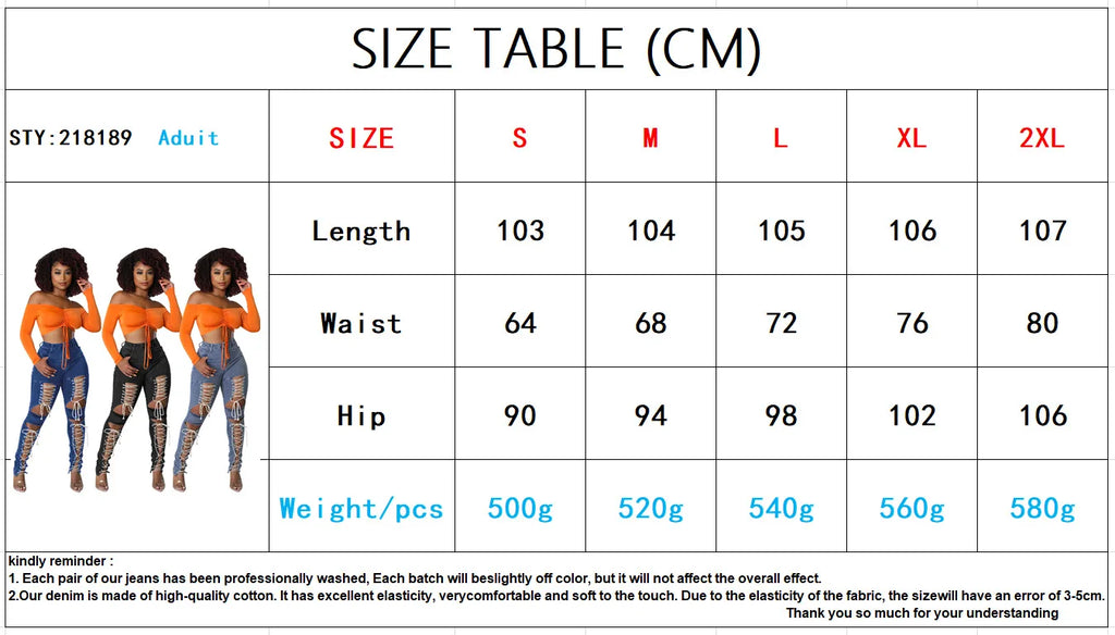 Women's Lace Up Skinny Jeans Stretch Distressed Destroyed Denim Pants Sexy Daily Date Street Going Out Night Club Party Jeans