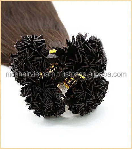 High Quality Remy Human Hair V-Tip Extensions Natural Look & Long Lasting