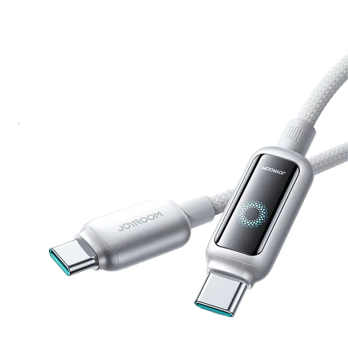 -[T637C Digital] 100W Fast Charging Cable USB Type-C to Type-C Cable with Automatic Power Off for /// A