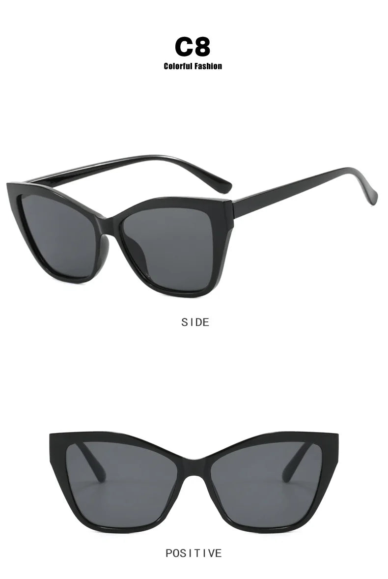 Vintage Brand Designer Cat Eye Glasses Blue Light Blocking Glasses Women Spectacle Computer Eye Protection Glass Unisex Lentes