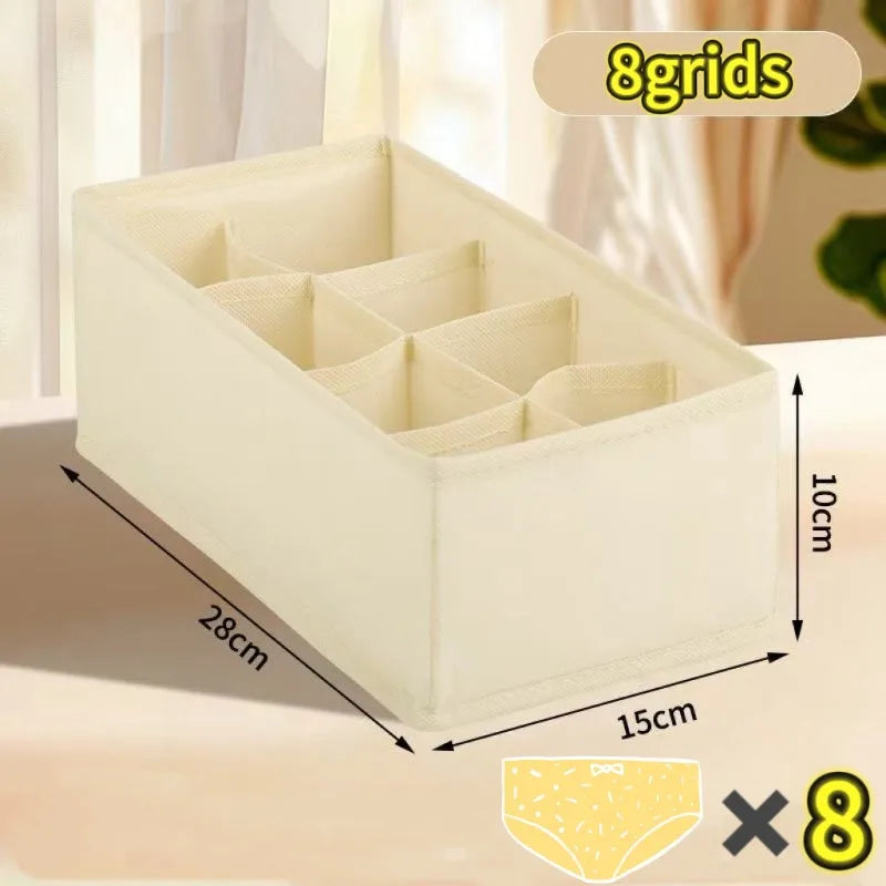 Cabinet Underwear Organizer Drawer Clothes Organizer Boxes Closet Organizer for Underwear Bra Sock Underpants Storage Organizers