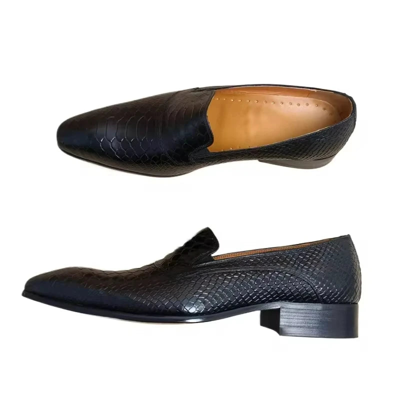Classic Loafers Men Shoes Genuine Cowhide Leather Casual Office Shoe Original Design Spring Autumn Luxury Footwear Good Quality