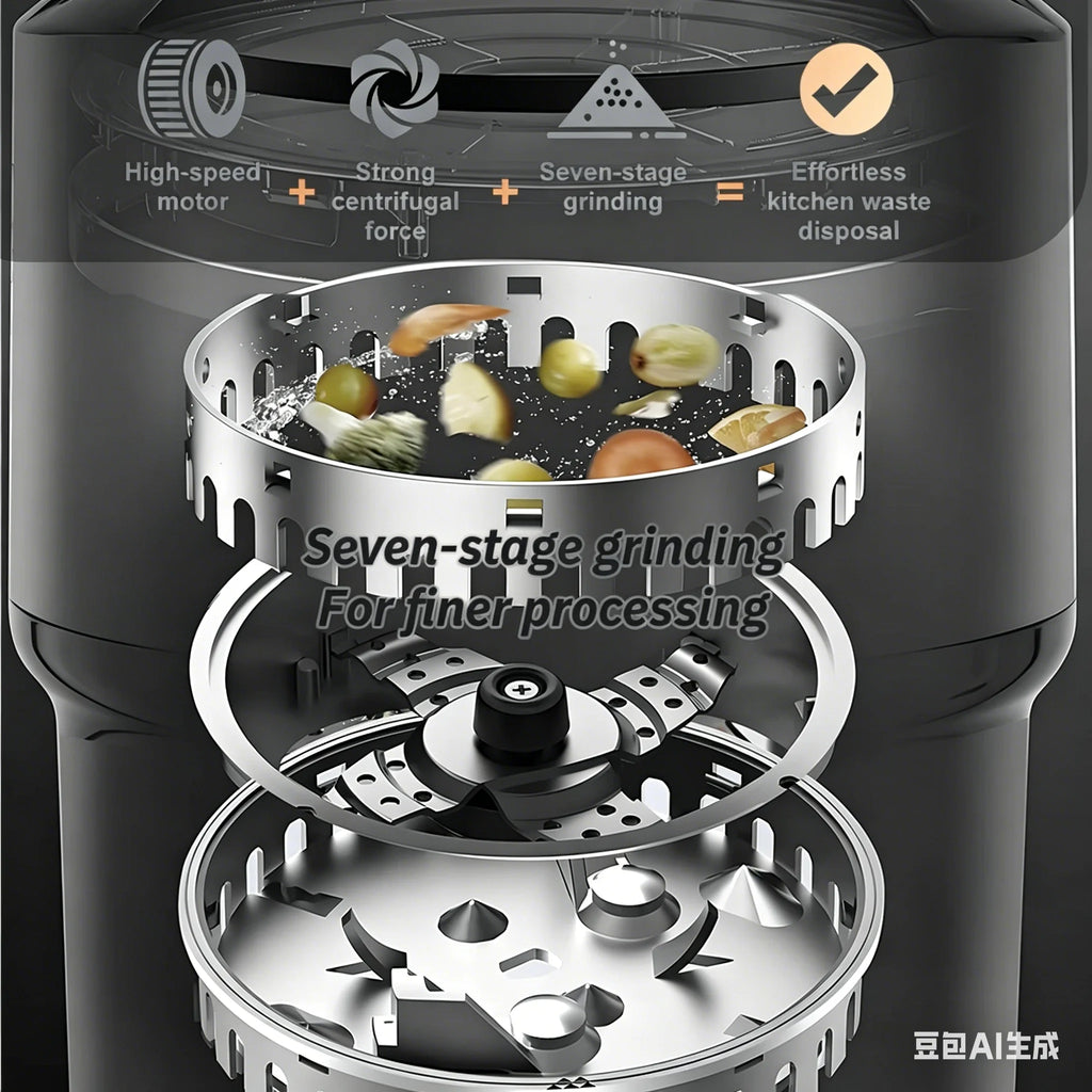Garbage disposal kitchen sewer kitchen waste food household shredder household waste disposal machine