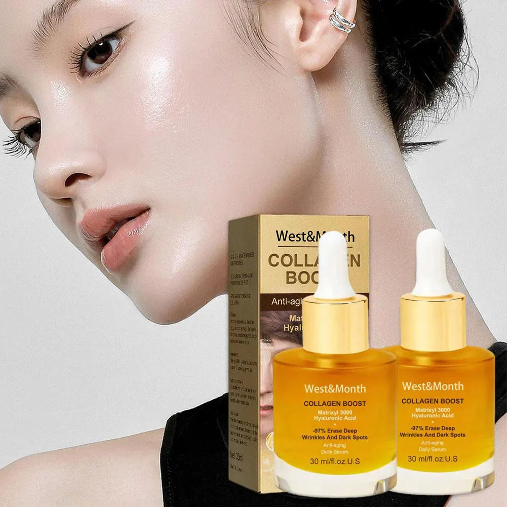 Face Serum Wash-Free Collagen Essence Deep Hydration Moisturizer Nourish Improve Skin Elasticity For Skin Care Face Lotion