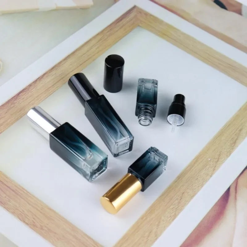 3ml 10ml High Quality Perfume Spray Bottle Empty Glass Parfum Atomizer Travel Cosmetic Bottle Sample Vials Refillable Mini