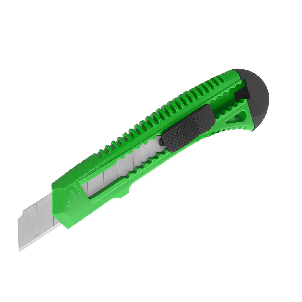 Trimming Knife 18mm Blade Retractable with Lock Back Box Cutter Opener School Office Student DIY Stationery Tool Utility Knifes