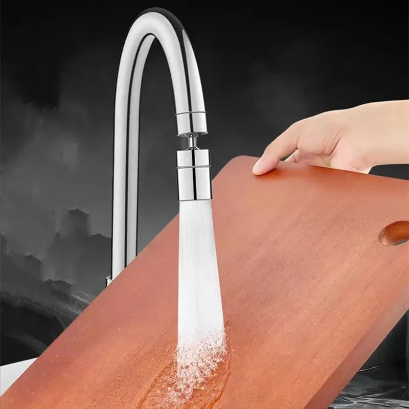 New 2 Mode Kitchen Faucet Spray Head Filter Adjustable 360° Rotary Splashback Tap Nozzle Bubbler Kitchen Sink Faucet Aerator