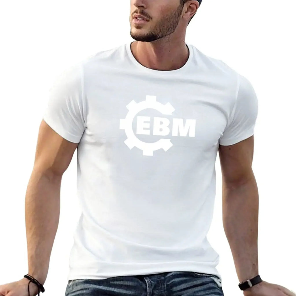 New EBM Techno Dark T-Shirt oversized t shirts graphic t shirts funny t shirts for men