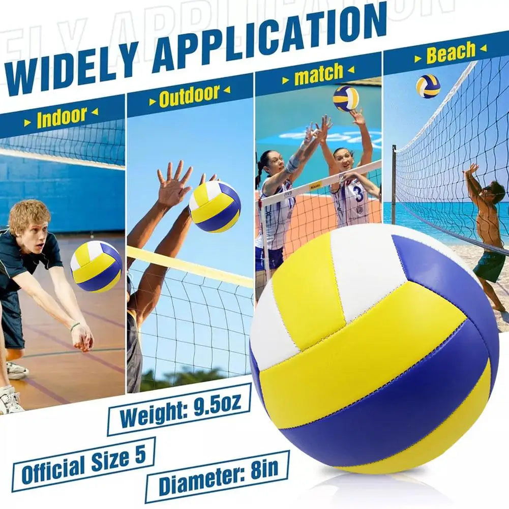 Volleyball Style Professional Competition Volleyball Size 5 Indoor Volleyball Outdoor Sports Beach Volleyball Children Train
