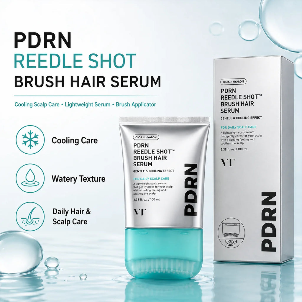 Korea-PDRN/ Hair & Scalp Serum Hydrating Nourishing Leave-In Care Essence for Damaged Hair