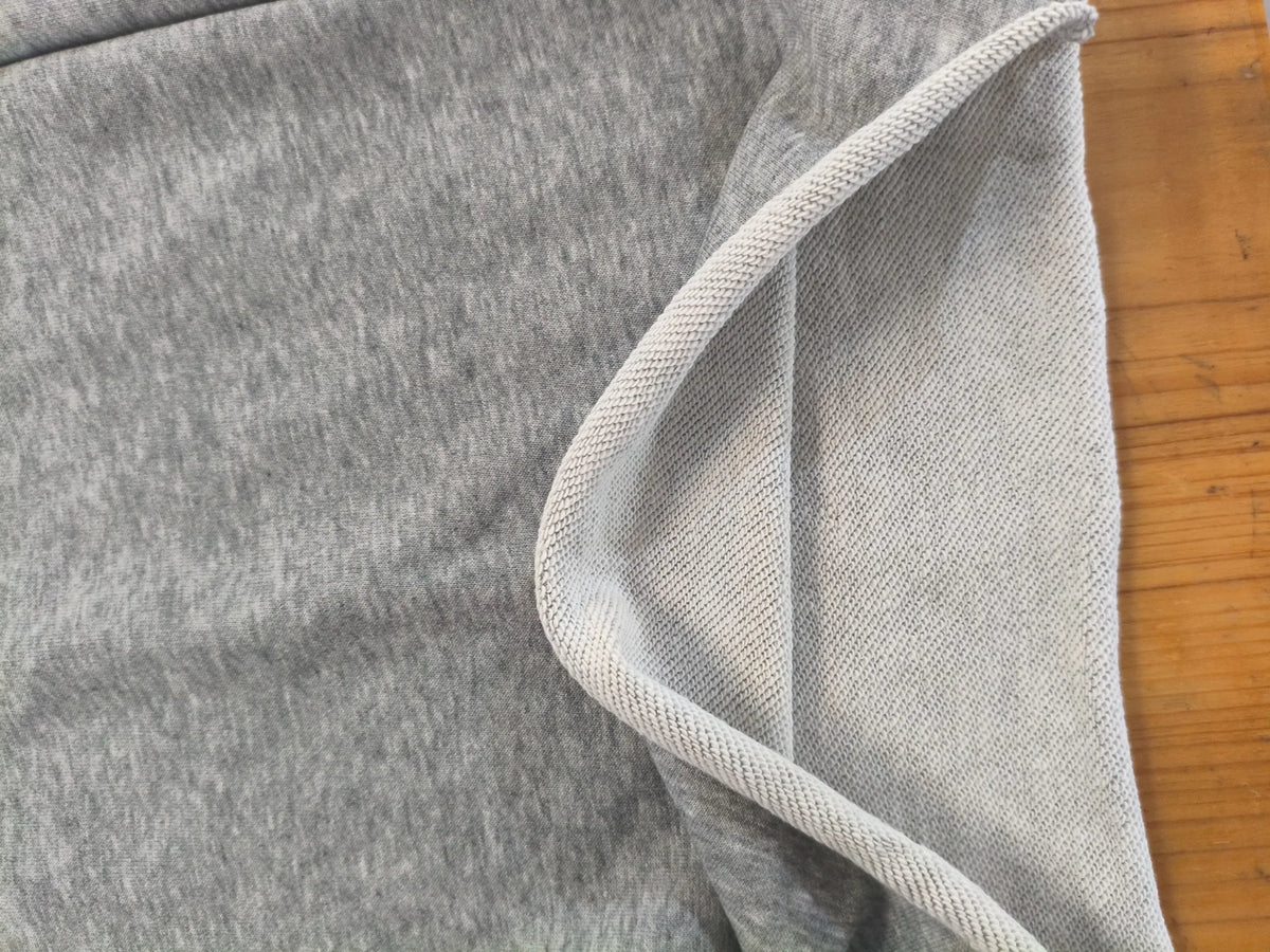 Y2k Grey Ripped Women's Jogging Wide Leg Pants American Retro Hip-hop Drape Thin Sports Pants Solid Color Loose Casual Summer