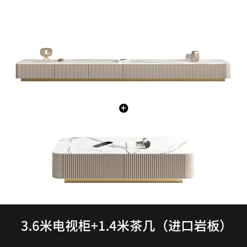 Modern Storage Tv Stand Living Room Mural Universal Media Wall Tv Stand Luxury Smart Muebles Para Salas Home Furniture