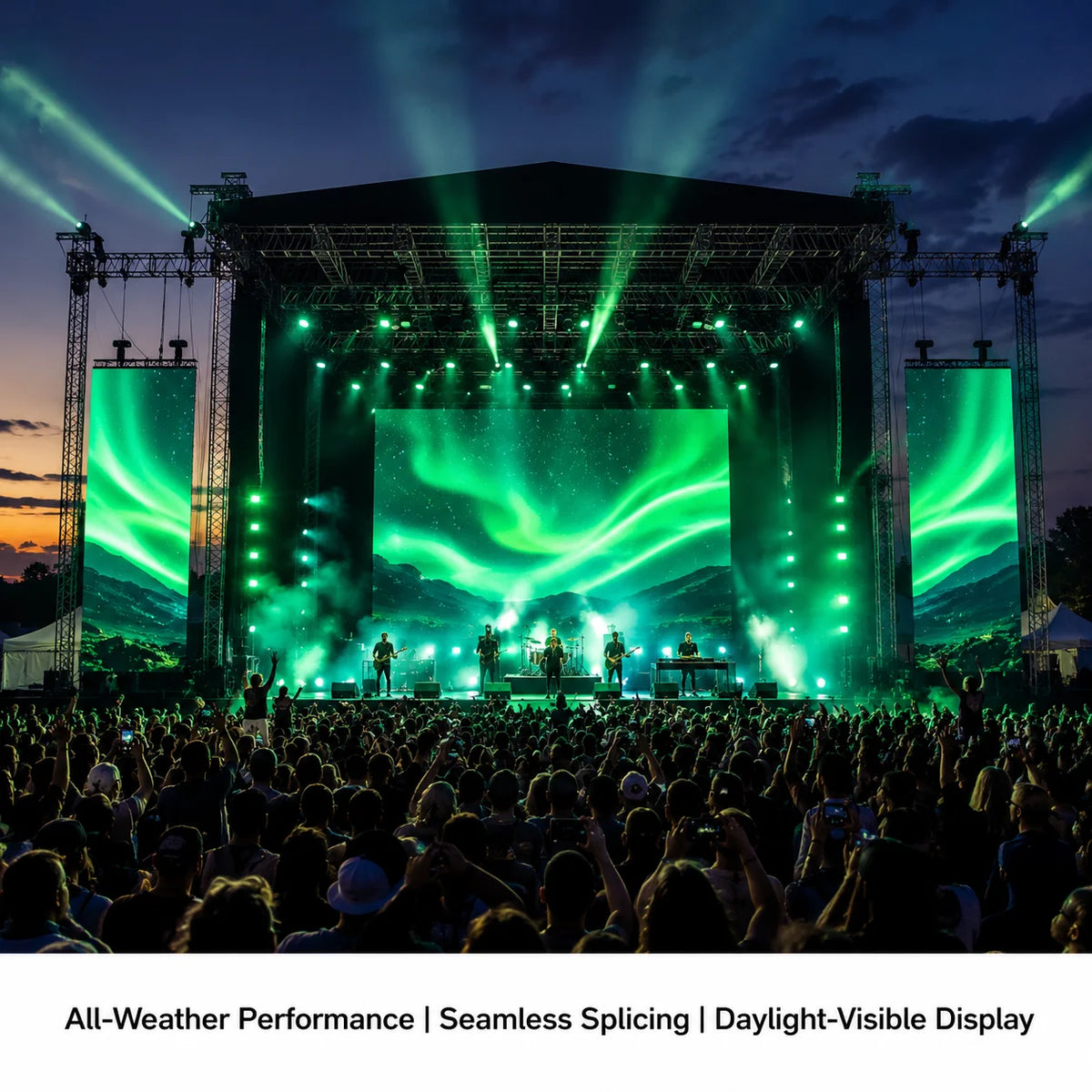 High Resolution Outdoor/Indoor P3.91 Micro Tile Led Display Screen, 500x500mm 500x1000mm for Corporate Lobby Control Room Museum