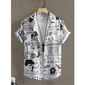 New 3D Dinosaur Printing Shirts for Men Plants Mushroom Graphic Shirts for Women Children Fashion Hawaiian Shorts & Blouses Tops