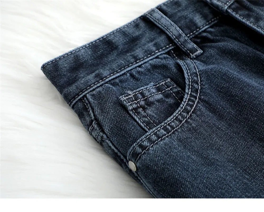 Women Denim Skirt Spring A Line Summer High Waist Loose Split Hem Dark Blue Chic Casual Streetwear Jean Midi Skirt Streetwear