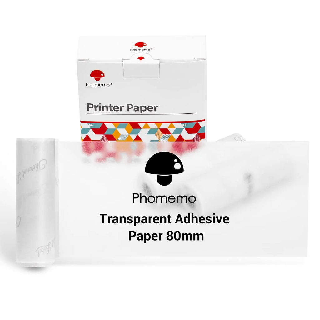 M04S Paper for M04AS Printer M03AS HD thermal Color Paper 80mm x 3.5m 3rolls Works in Phomemo M03/ M03AS/M04S/M04AS Printer