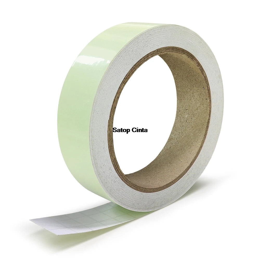 5M Green Luminous Safety Warning Strip Glow In The Dark Tape Self-Adhesive Stickers For Stage Stair Steps Home Marking Exit Sign