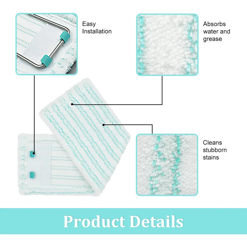Mop Cover for Leifheit Profi XL/Leifheit Profi Household Cleaning Mop Cloth Replacement Pad Floor Cleaning Supplies