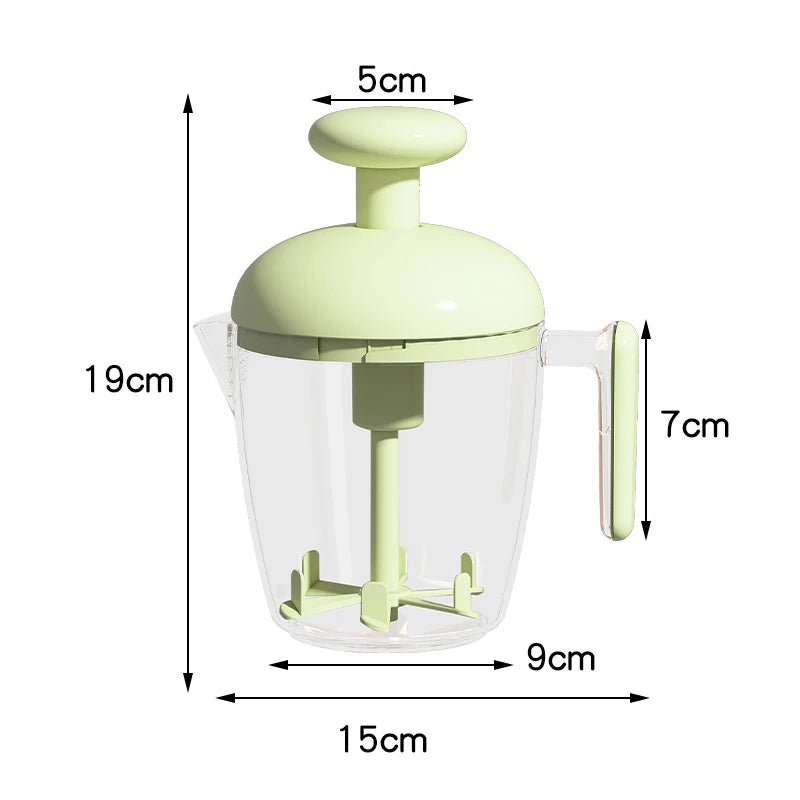 Egg Beater Hand Mixer Semi-Automatic Egg Whisk Milk Frother Handheld Manual Press-type To Beat Egg Whites Baking Tool