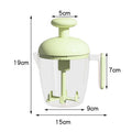 Egg Beater Hand Mixer Semi-Automatic Egg Whisk Milk Frother Handheld Manual Press-type To Beat Egg Whites Baking Tool