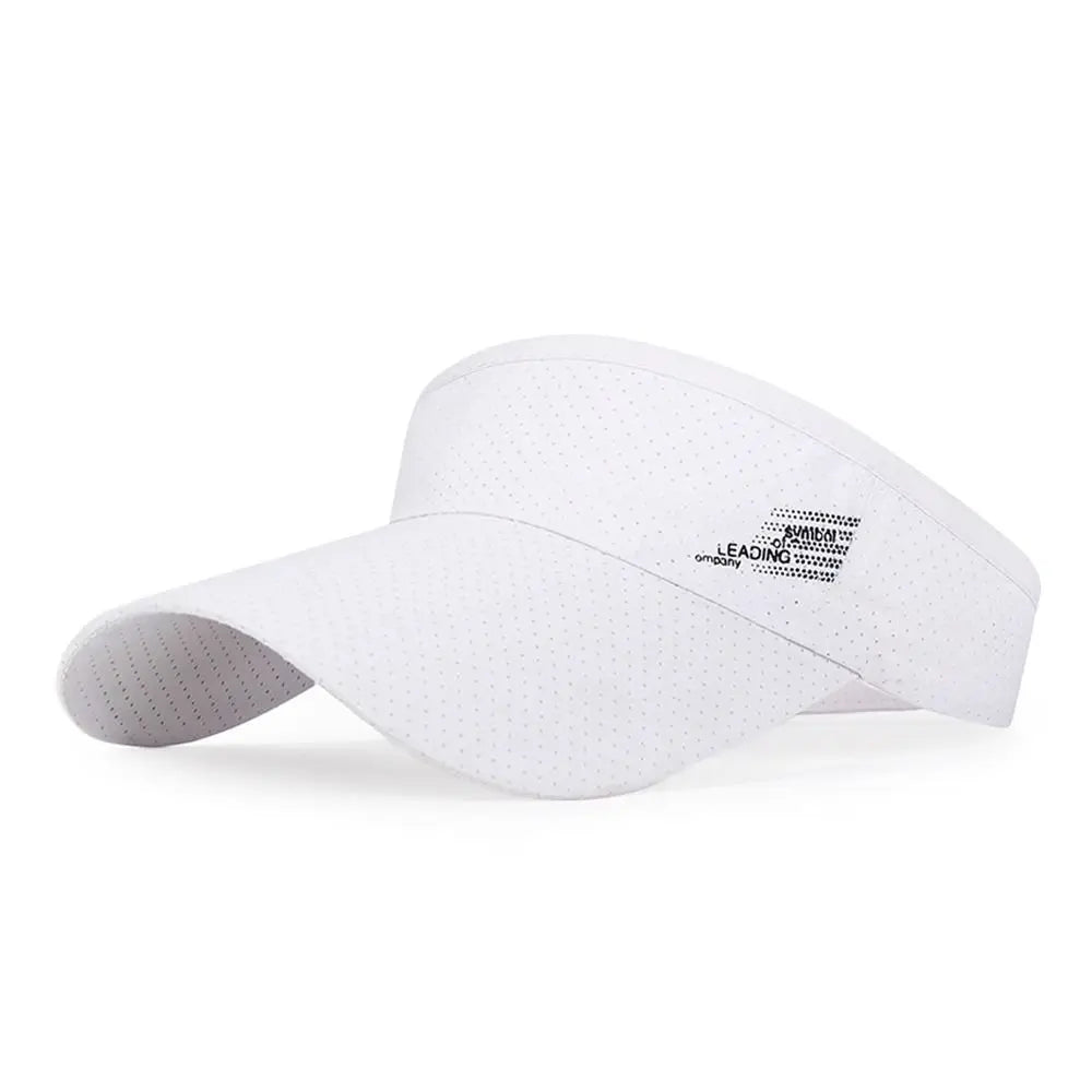 Summer Breathable Sun Hat Adjustable Quick-drying Sports Visor Casual Top Empty Beach Hat Running