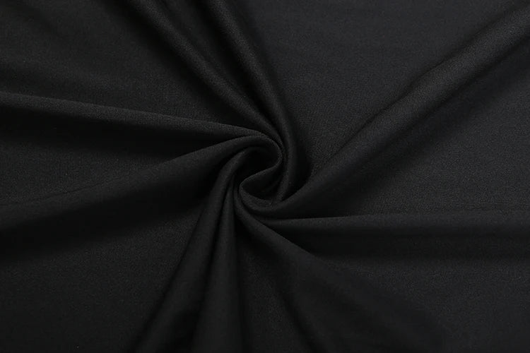 Kliou Sexy High Splits Solid Long Dress Woman Half High Collar Short Sleeve Hollow Design Midnight Club Party Elegant Vestidos