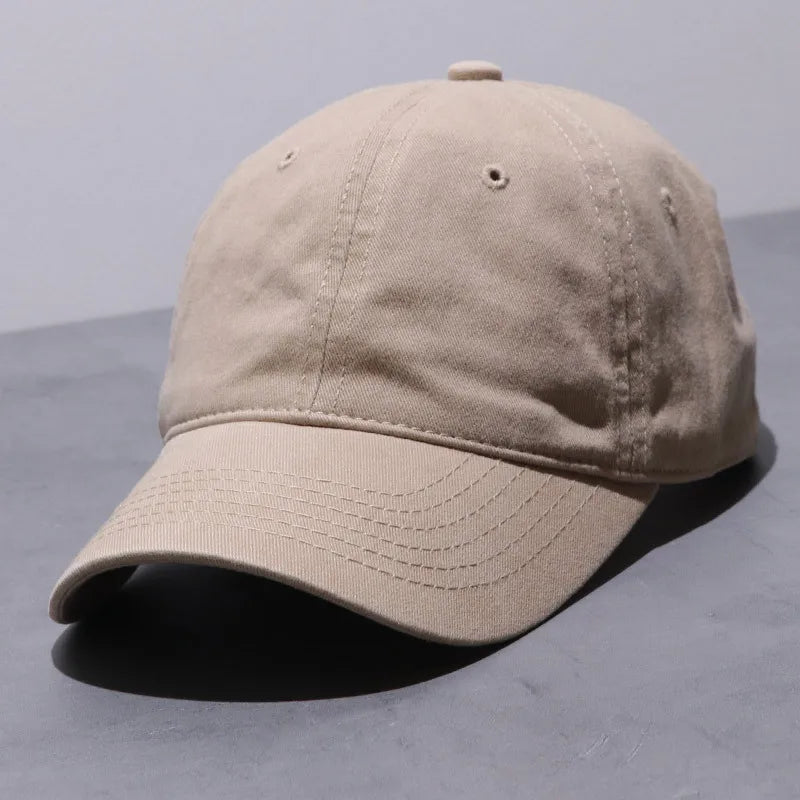 Unisex Cotton Trucker Hat Solid Soft Breathable Sun Hats Men Solid Baseball Cap Sports Hat Snapback Hat Golf