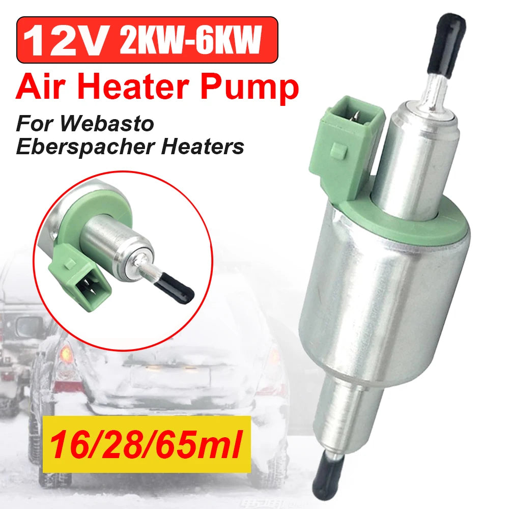 Universal 2KW-6KW Car Air Parking Heater Oil Fuel Pump Pulse Metering Pumps 12V For Webasto Eberspacher Auto Heaters Accessories