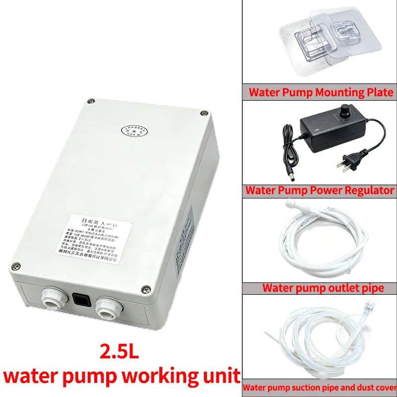12V Electric Water Pump Automatic Suction Pump Faucet Outdoor Camping RV Kitchen 1.5-2.5 L/min