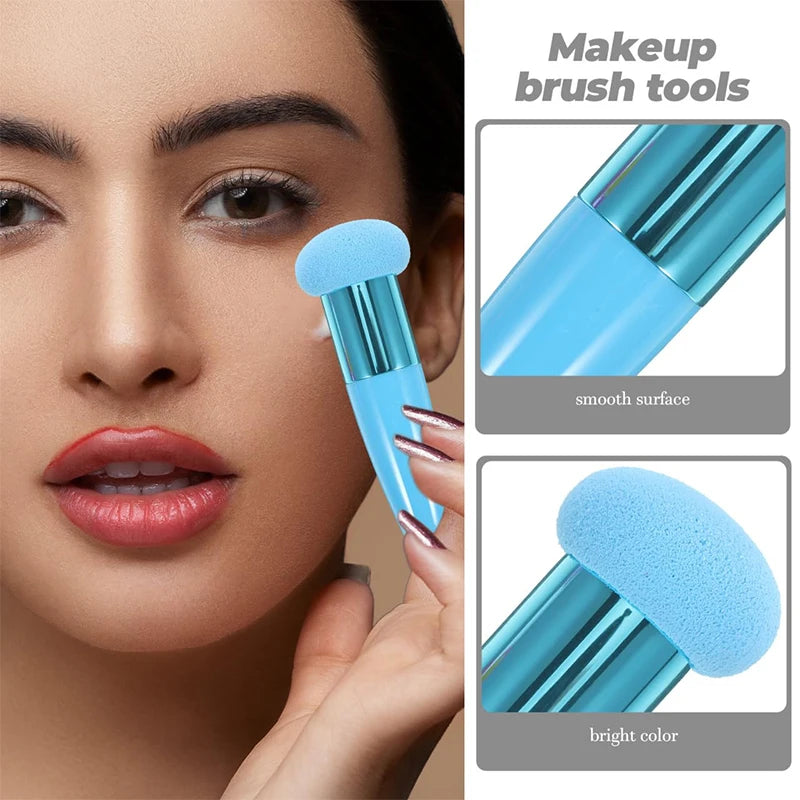 New Mushroom Head Makeup Brush Puff Beauty Makeup Sponge With Handle Make-up for Fashion Women Professional Makeup Tools Puff