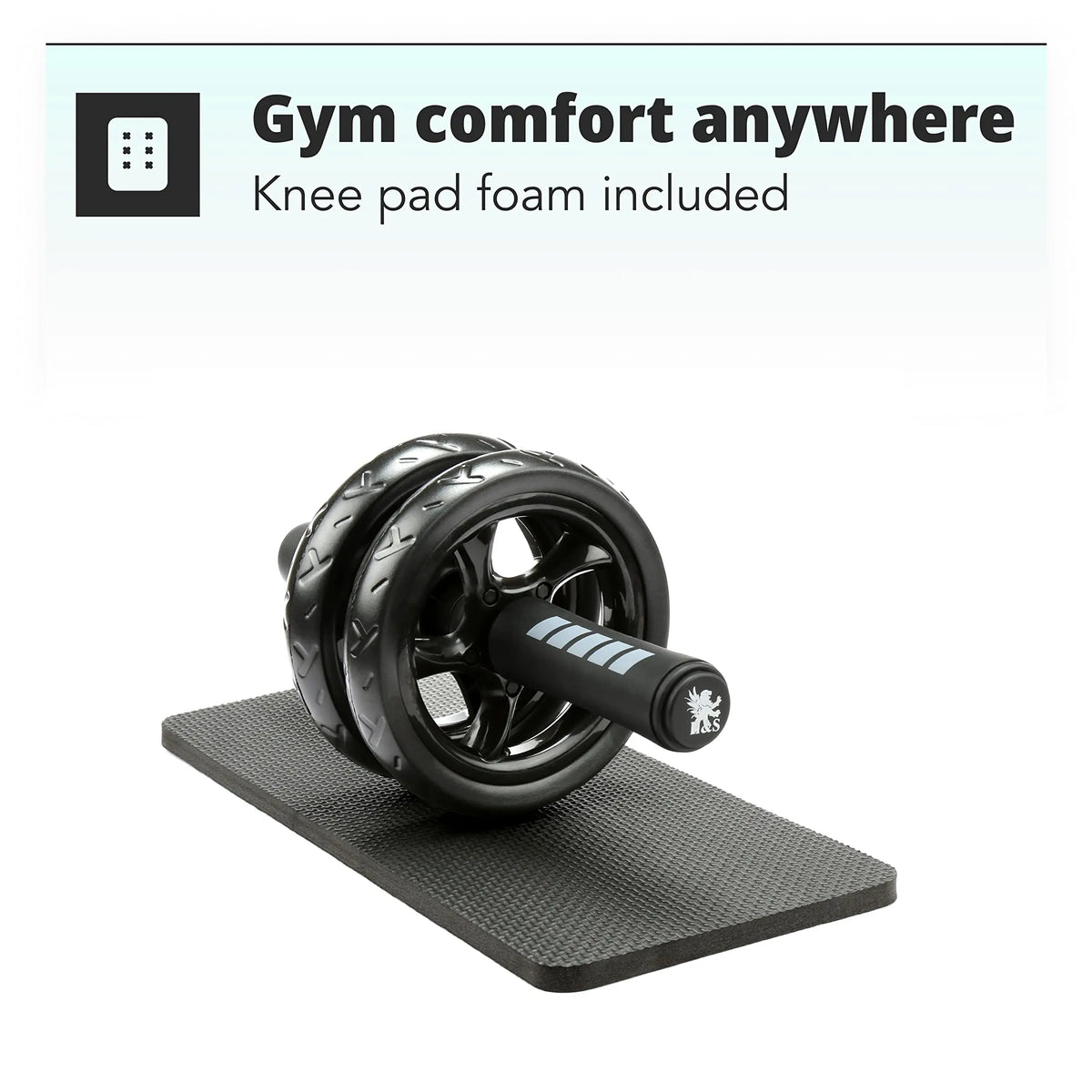 AB Roller Wheel Roller Keep Fit Wheels Home Crunch Artifact No Noise Abdominal Training Equipment for Gym Strength Workouts