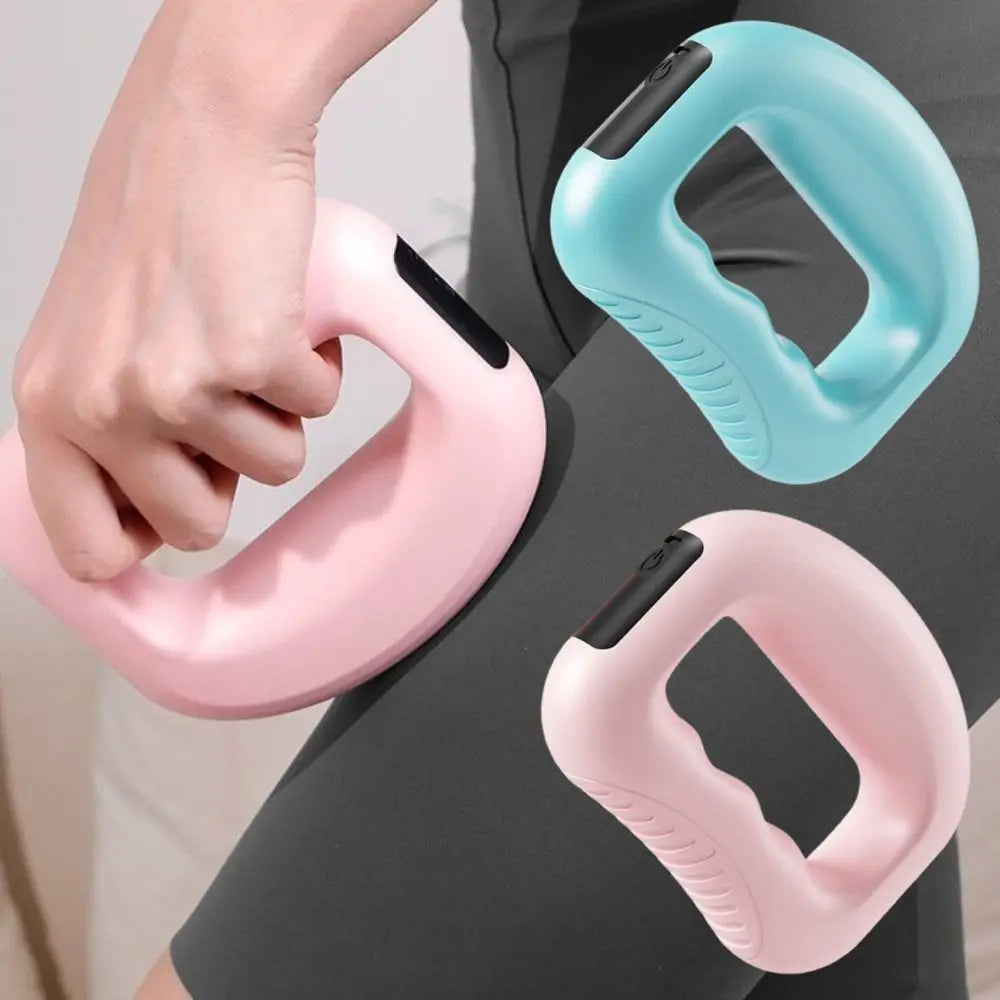 Ergonomic Electric Fascia Massage Ring 5 Adjustable Speed Fat Burning Electric Body Slimming Machine Compact Size with Belt