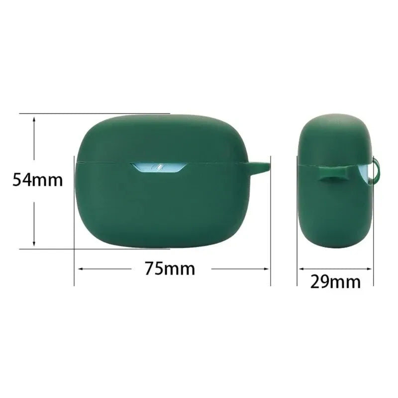 Headphone Protective-Case Compatible For JBL Wave Beam 2 Cover Shockproof-Shell Washable Housing Anti Dust Silicone Sleeve