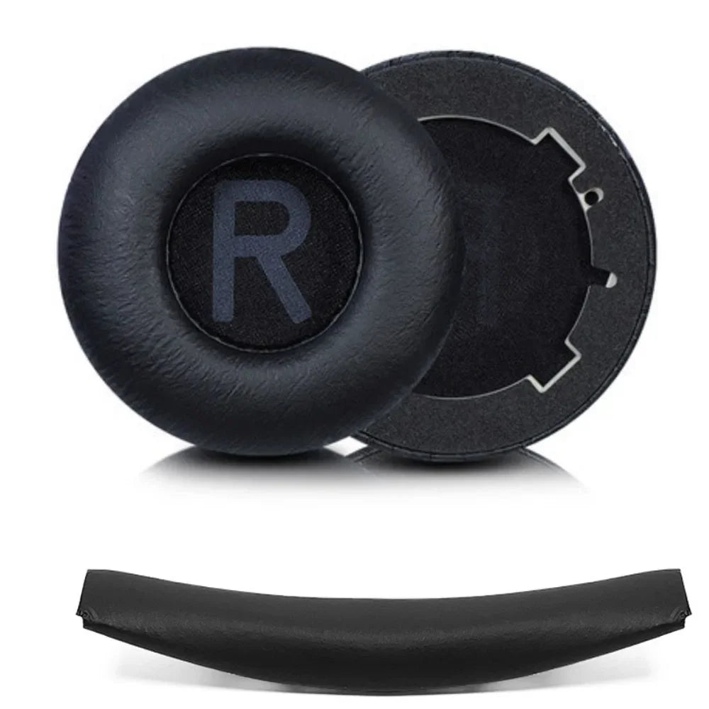 Suitable for JBL Tune 600BT 600BTNC 660NC T600BT T660NC Headphones Replacement Leather Ear Pads / Head beam cushion Repair Parts