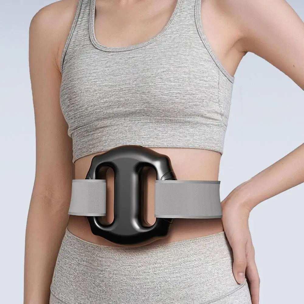 Hot Compress Electric Fascia Ring Portable Full-Body Electric Body Slimming Machine USB Charging with Belt