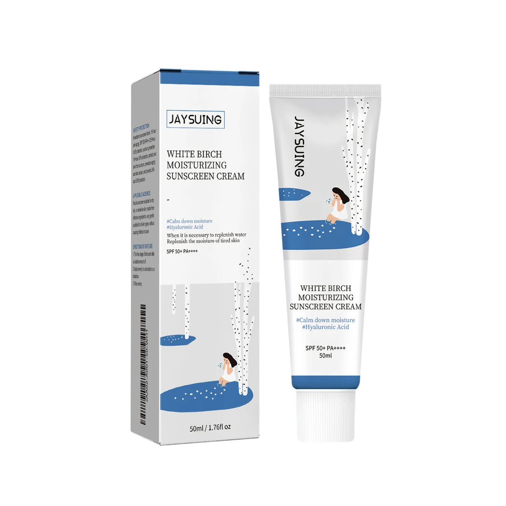 SPF50+ Facial&Body Sunscreen Oil Contr ol Brightening UV Protection Face Cream Lightweight Moisturizing Non Greasy Face Lotion