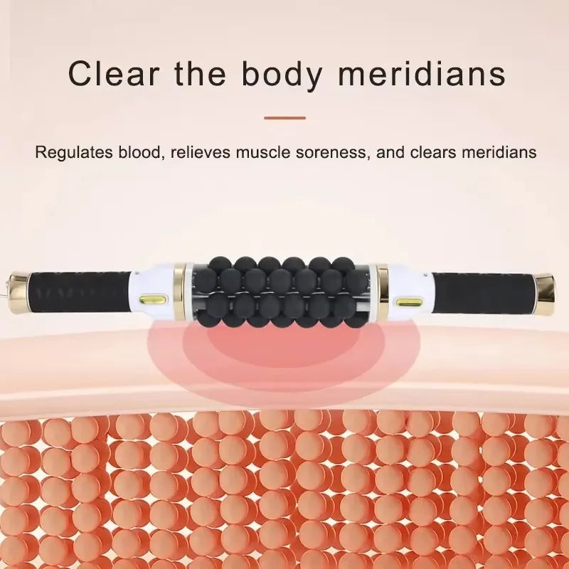 High Frequency Rolling Massage 40W Electric Roller For Muscle Body Relaxing Fitness Anti-Cellulite Slimming Machine For Women