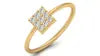 Lab Grown Diamond Ring 14K 18K Solid Gold 9 Stone Matrix CVD Diamond Engagement Ring Dainty Geometric Fine Jewelry For Women