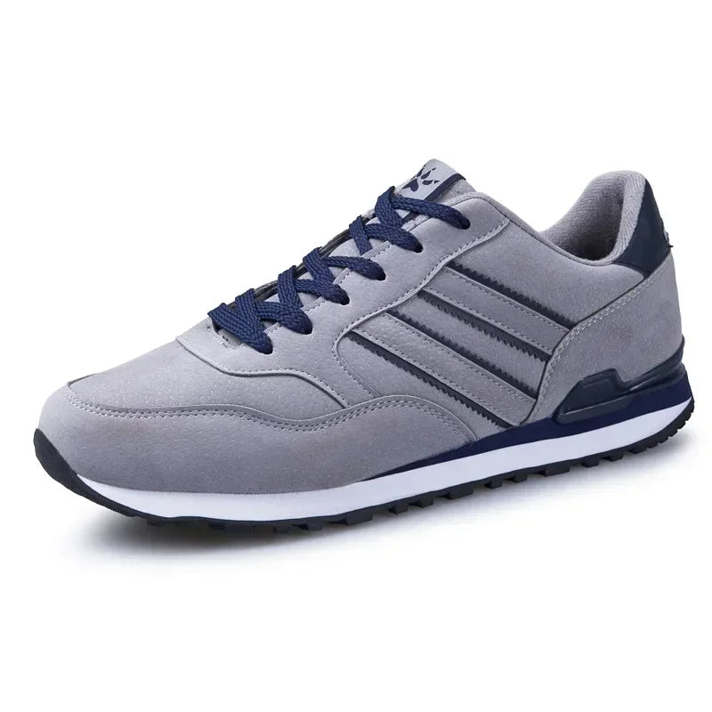 Brand Sneakers Men Outdoor Running Shoes High Quality Lace-Up Men Casual Shoes Fashion Comfortable Walking Shoes Tenis Hombres